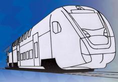 IRS double decker train