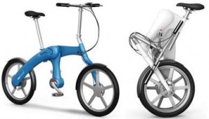 Mandofootloose elektrische design-vouwfiets